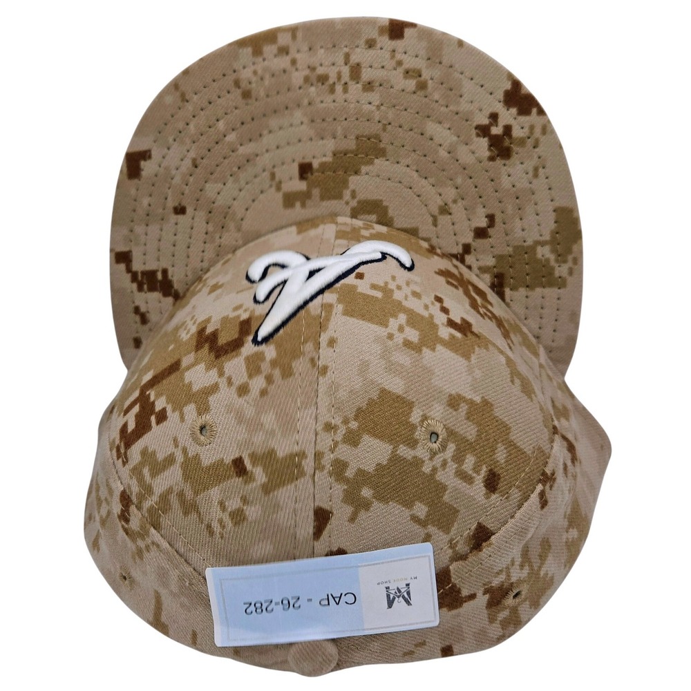 Atlanta Braves New Era 59FIFTY Fitted Hat 7 1/2 Desert Digital Camo MLB Cap - Picture 4 of 10